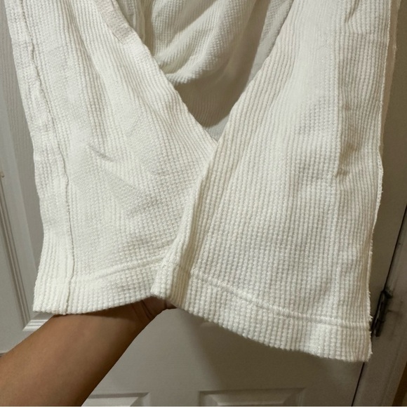 Free People BOHO On a Cloud White Bell Sleeve Bodysuit - Picture 7 of 7